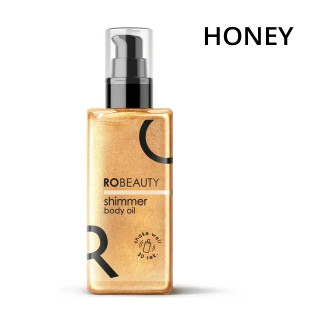 Зволожуюча шиммер-олія для тіла RoBeauty Shimmer Body Oil Honey Magnolia Sunset 110 мл